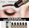 Ögonbrynsförstärkare 1Set Brow Stamp Shaping Kit vattentät långvarig naturlig form Contouring Stick Hairline Makeup7725903