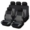 Car Seat Covers AnShun Embroidery Cover Set Universal Fit Most Cars With Tire Track Detail Styling ProtectorCar