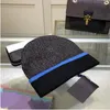 2023 Fashin Casquette Designer Beanie Luxury Men Baseball Hat Sport Bawełniane dzianinowe czapki czapki Zamontowane klasyczne trójkąt literowy druk puiq