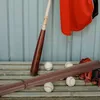 Badmintonsets Honkbalknuppels Praktisch Vintage Oefenen Houten Draagbare Trainingsstok Lichtgewicht Kindhonkballen 231123