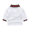 Kinderen Kraag T-shirts Baby Jongens Meisjes Katoenen Tops Kinderkleding Lente Herfst Poloshirts met lange mouwen BH135