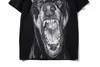 T-shirt da uomo e da donna Stampa 3D di moda T-shirt testa di cane doberman T-shirt manica corta girocollo uomo e donna coppia di moda