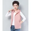 Gilet da donna Gilet con cappuccio casual Donna 2023 Primavera Estate Giacca senza maniche sottile Top Gilet corto in puro colore allentato Donna