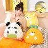 Blanket 2 In 1 Pillow Blanket Soft Cartoon Cushion Throw Pillows Office Car Cushions Nap Quilt Home Sofa Decoration 231123