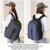 Backpack Male USB Charger College School Office Work Laptop Tablet Storage Shoulder Bag Camping Casual Water Bottle Men