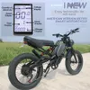 EU-voorraad e-bikes voor volwassenen Volledig geveerde 1500W-motor 48V 18AH Verwijderbare batterij Dikke band E-bikes Hydraulische rem Elektrische fiets