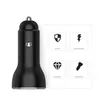 Car Charger Qk505 Chargers 2 Port Usb Smart Fast Qc 3.0 2.0 2.4A 3 A For Smartphones Drop Delivery Automobiles Motorcycles Auto Electr Otcjp