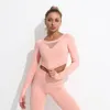 Active Sets Yoga Clothes High Waist Seamless Pants Sports Fitness Set Colorful 3-piece Suit Leggings Long Line Bra Tracksuit