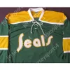 Custom Walt McKechnie California Golden Seals Hockey Jersey New Top Sched S-M-L-XL-XXL-3XL-4XL-5XL-6XL