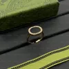 Vintage Charm Crystal Rings Classic 18K Golden Plated Copper Rings Designer Diamond Rings Jewelry 3 Colors