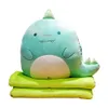 Blankets 1 Set Useful Sofa Pillow Stuffed Pets Toy Exquisite Cartoon Style Hand Warmer Cushion with Blanket 231123