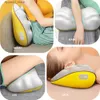 Massaging Neck Pillowws Neck Massage Pillow Waist Massager Heating and Kneading Electric Cervical Massager Rechargeable Body Relaxation Wireless Q231123