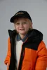 23ss Top Designer vêtements d'extérieur pour enfants de luxe doudoune Parka style polaire nord adapté aux enfants hommes et femmes