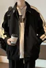 Herren Jacken Jacke Herren Retro Slouchy Revers Chic Herbst Koreanische Version Vielseitig Lässig Locker