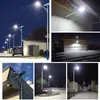 Decorazioni da giardino Lampione solare super luminoso diviso Lampione stradale solare a LED impermeabile Lampade da cortile Lampada da parete per illuminazione di inondazione di sicurezza 231122