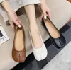 Neuheit Trotter Schuhe Frau Tabi Ninja Split Toe Wohnungen Japanische Damen Lolita Slip Auf Loafers Solide Leder Mocasines Mujer