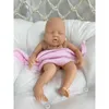 Dolls 10 Inches Mini Reborn Kit Baby Vinyl Doll Unpainted Unassembled Parts DIY Blank 231122