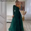 Wangcai01runway платья зеленые блестки -мама мама невесты платья платья раската