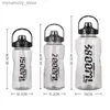 water bottle 3.8L/2L/1.5L Gym Sports Botts Water Cup Pc Material with Portab Straw Large Capacity Outdoor Anti-Fall Water Bott for Men Q231123