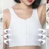 Women's Shapers Front Zipper Chest Breast Binder Shaperwear For Women Ladies Top Thin Comfortable Bamboo Charcoal Corset Tomboy Lesbian