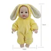 Dockor 12Inch America Soft Reborn Baby Doll med kläder Lovely Toy As Gift for Kids 231122