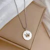 Pendentif Colliers Mode Continuellement Vide Couronne Collier Femme Personnalité Tempérament Tout Clavicule Chaîne Accesseur