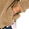 Pelliccia da uomo Inverno 2023 Abbigliamento in cotone Allentato Casual Agnello Giacca in pile Tendenza Versatile Cardigan con cappuccio spesso Felpa moda