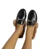 Pantofole Pelo di coniglio mezza pantofola donna 2024 piatto pigro scarpe singole casual slip-on scarpe a fagiolo quadrato Bao testa pantofola donna 231123