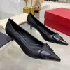 Luxurys kadın sandalet markası yüksek topuklu elbise ayakkabıları metal toka tasarımcı pompaları sandal kadın slingback seksi sivri uçlu ayak parmağı stiletto zapatos ayakkabı ücretsiz nakliye