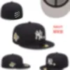 NEU Pink Color Baseball Sitterhats Klassische Team Marine Blue Colors Mode Hip Hop Sport Herren Full Closed Design Caps Chapeau Hellgrau