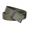 Belts Fashion Casual Canvas Jeans Men's Belt Nylon Webbing Fabric Waist Strap