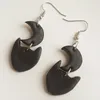 Dangle Earrings Halloween Originality Clay Pumpkin Bat Moon Ghost Fashion Jewelry Casual Brown Drop Gift Polymer