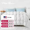 Set di biancheria da letto Peter Khanun Piumino d'oca bianco Piumino di pane 3DTrapuntaComforter Coperte di lusso spesse invernali 100 Guscio di cotone 015 231122