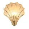 Wall Lamp And Creative Shell-shaped Home Decoration L E D Lighting For Interior Light