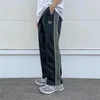 Needles Track Butterfly Pants Trendy Brand Niche Drape Loose Fitting Men's and Women's Straight Tube Sports Casual Long