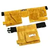 Tool Bag 8/14 Pockets Leather Waist Belt Pouch Screwdriver Kit Repair Holder Portable Carpenter Electrician Accessories Y200324 Drop D Dhsfg