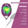 Tennis Rackets INSUM 22mm Beach Racket Super SOFT EVA Full Carbon Fiber Round Grip Padel 231122