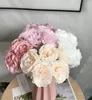 装飾的な花のための装飾的な花の牡丹の人工シルク装飾ウェディングブーケ花嫁高品質の偽の花のフェイクリビングルーム2488262
