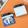 Kalenderundersökning Sky Block 3D Paper Sculpture Art Notepad Memo Pad Sticky Notes Xmas Gifts Novelty Gift