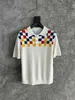 T-shirts pour hommes Polos t-shirts Col rond brodé et imprimé style polaire vêtements d'été avec rue pur coton 1236y