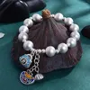 Link Bracelets Anzhu Fugui Money Bag Bracelet Handmade Fashion Women's High Beauty Jewelry Factory Direct Sales