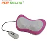 Massaging Neck Pillowws POP RELAX real jade roller massage pillow electric infrared heating butterfly neck massager for body pain relief exclusive Q231123