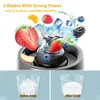 Fruit Vegetable Tools Mini Portable Blender Electric Juicer Smoothie Orange Fresh Juice Multifunction Rechargeable Bottle Mixer 231122