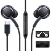 Tragbares kabelgebundenes Headset für Samsung Note 10 S20 Plus S21 Ultra Kopfhörer Typ C Kopfhörer Ohrhörer Kopfhörer Stereo mit Mikrofon