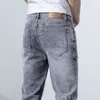 Jean's Men's Jeans moda szczupłe dżinsy dla męskich designerskich dżinsów motocyklowe spodnie męskie ścisłe spodnie jasnoniebieskie męskie szczupłe dżinsowe motocyklowe spodnie motocyklowe