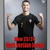 Новый футбольный трикотаж Португалии 2023-2024 Рубен Роналду, португальский специальный выпуск, тренировочная одежда, футболка из джерси для болельщиков Dark Edition