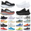 Hoka 2024 on Cloud Bondi 8 Running Shoes Men Hokas Womens Designer Sneakers Triple Black Goblin Blue Anthracite Hiking Shoe Run us size 4-11