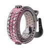 20% rabatt designer New Women's Fashion Versatile Korean Edition Crystal Diamond Inlaid Wide Skull Head Rhinestone Belt