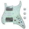 HSH Upgrade Prewired PickGuard med Alnico V Pickup Set Multifunction Switch Chrome SH1N 59 och TB-4 Pickups för ST Guitar