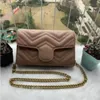 أعلى Qualitys المرأة سلسلة الكتف Crossbody Marmonts حقائب سيدة محفظة رسول حقيبة مصمم حقائب اليد محافظ على ظهره حقيبة يد Crossbody